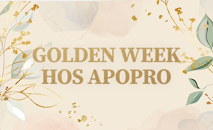 Golden Week – tilbud og rabatter hos ApoPro.dk