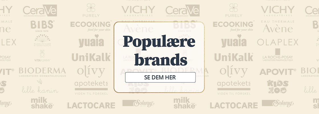 Kampagneside - Hero Banner - Populære brands